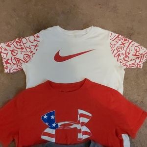 Set of 4 Boys XL athletic t shirt